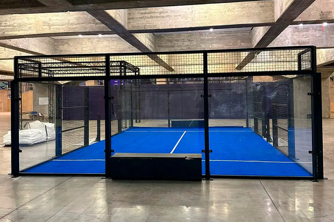 Teddy Padel Minicourt bei der Hexagon Cup in Spanien