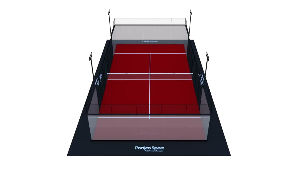 Draufsicht des Panoramic+ Platzes