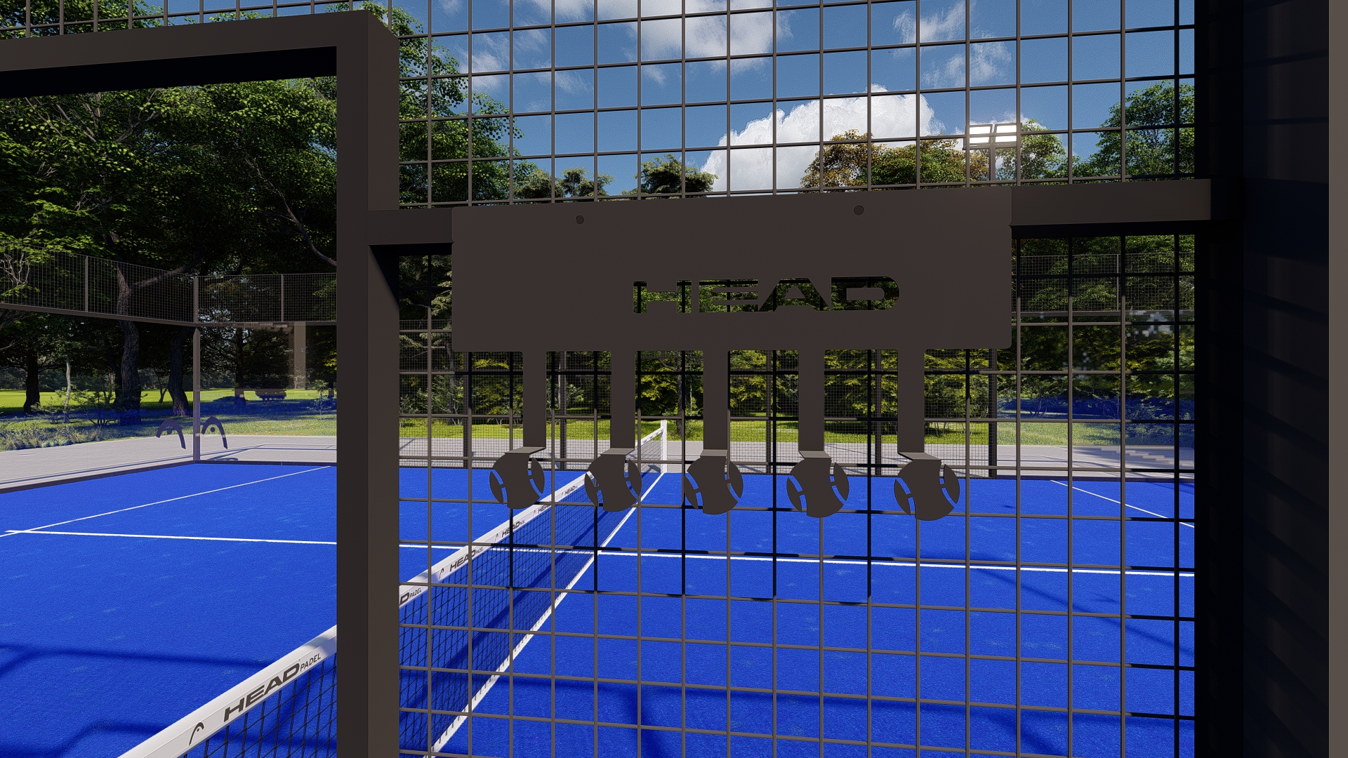Exklusiver HEAD Padelplatz