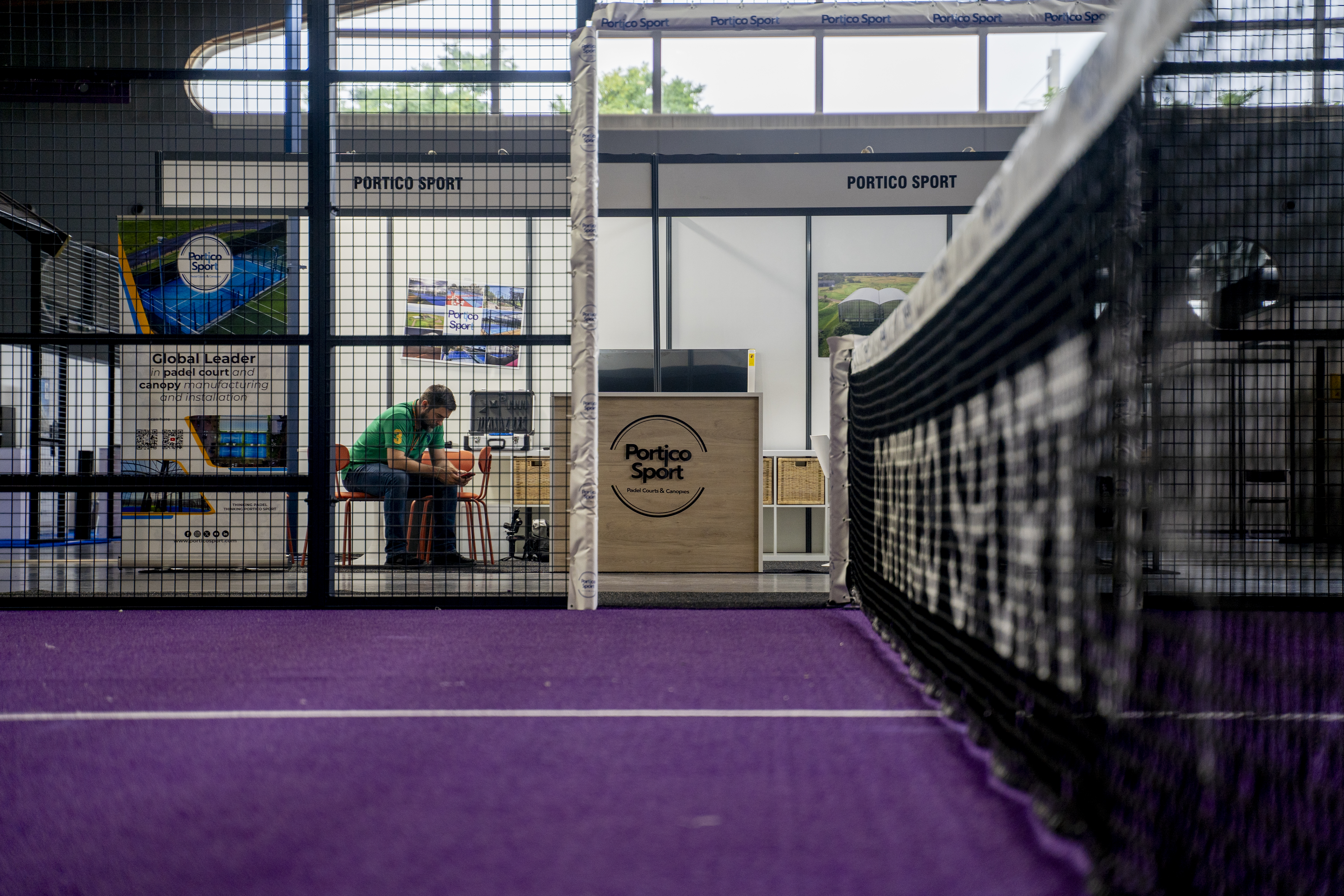 Portico Sport worker